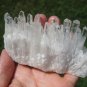 Natural Quartz crystal point matrix stone mineral specimen A18