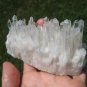 Natural Quartz crystal point matrix stone mineral specimen A18