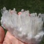 Natural Quartz crystal point matrix stone mineral specimen A18