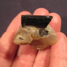 Natural Afghanistan Rough Black Tourmaline Mineral Specimen Stone art A5