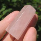 Natural polished  rose quartz rosequartz  Mineral specimen point A22