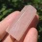 Natural polished rose quartz rosequartz Mineral specimen point A22