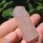 Natural polished rose quartz rosequartz Mineral specimen point A22
