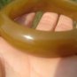 Natural Jade Agate Stone Bangle Bracelet Thailand Jewlry Art A18