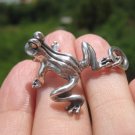 925 Silver Lucky Frog Pendant Necklace Jewelry Art Thailand A20 925 Silver Lucky Frog Pendant Necklace Jewelry Art Thailand A20