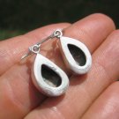 925 Silver Tibetan Turquoise earrings earring jewelry art A42