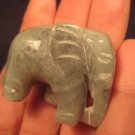 Natural Jadeite Jade Elephant Carving Statue Thailand Stone Mineral Art A26 Natural Jadeite Jade Elephant Carving Statue Thailand Stone Mineral Art A26