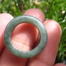 Large Natural Jadeite Jade Ring Thailand Jewelry Art Size 4.75 EB 524