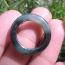 Large Natural Jadeite Jade Ring Thailand Jewelry Art Size 4.75 EB 520