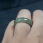 Natural  Grade A  Jadiete  Jade ring stone carving  Size 8 A777