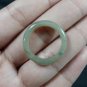 Natural  Grade A  Jadiete  Jade ring stone carving  Size 8.25 A7130