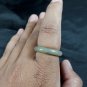 Natural  Grade A  Jadiete  Jade ring stone carving  Size 8.25 A7130