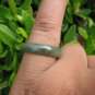 Natural Jadeite Jade ring Thailand jewelry stone mineral size 7 US EB060