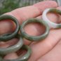 Set 6 ( lot ) Natural Jade ring Thailand jewelry stone art size US 6.5 6.75 7 A9