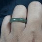 Natural  Grade A  Jadiete  Jade ring stone carving  Size 8.5 A7101