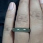 Natural  Grade A  Jadiete  Jade ring stone carving  Size 8.5 A7101