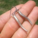 970 to 999 pure Silver chili pepper earrings earring thailand hill tribe A16