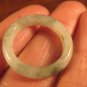 Set 2 Natural Grade A Jadeite Jade ring Size 6.5 and 6.75 US A821