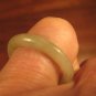 Set 2 Natural Grade A Jadeite Jade ring Size 6.5 and 6.75 US A821