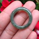 Natural Jadeite Jade ring Thailand jewelry stone mineral size  7.75 US  EB 087