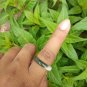 Natural Jadeite Jade ring Thailand jewelry stone mineral size  9.25 US  EB 072