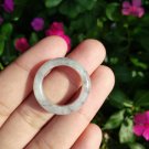 Natural Jadeite Jade ring Thailand jewelry stone mineral size  7.75 US  EB 064