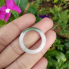 Natural Jadeite Jade ring Thailand jewelry stone mineral size  7.75 US  EB 066