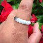 Natural Jadeite Jade ring Thailand jewelry stone mineral size  9.5 US  EB 083