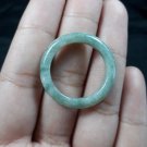 Natural  Grade A  Burmese Jadiete  Jade ring stone carving  Size  11.75  A7160