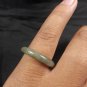 Natural  Grade A  Jadiete  Jade ring stone carving  Size 6.75  A7148