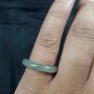 Natural  Grade A  Jadiete  Jade ring stone carving  Size 6.75  A7148