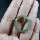 Natural  Grade A  Jadiete  Jade ring stone carving  Size 8.25 A7147