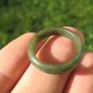 Natural Jade ring Thailand jewelry stone mineral art size 6.75  A241