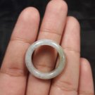Natural  Grade A  Jadiete  Jade ring stone carving  Size 7 A7186