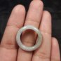 Natural  Grade A  Jadiete  Jade ring stone carving  Size 7 A7186