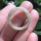 Natural Jadeite Jade ring Thailand jewelry stone mineral size 9.25 US  E5920