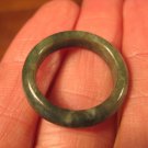 Natural Grade A  Jadeite Jade ring stone mineral carving  Size 7 US  A615