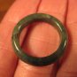 Natural Grade A  Jadeite Jade ring stone mineral carving  Size 7 US  A615
