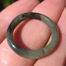 Natural Grade A  Jadeite Jade ring stone mineral carving  Size 7 US  A1015