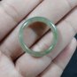 Natural  Grade A  Jadiete  Jade ring stone carving  Size 8.25 A7133