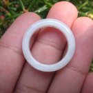 Large Natural Jadeite Jade Ring Thailand Jewelry Art Size 6.75 EB 432