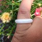 Large Natural Jadeite Jade Ring Thailand Jewelry Art Size 6.75 EB 432