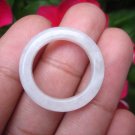 Large Natural Jadeite Jade Ring Thailand Jewelry Art Size 6.75 EB 438