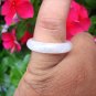 Large Natural Jadeite Jade Ring Thailand Jewelry Art Size 6.75 EB 438