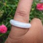 Large Natural Jadeite Jade Ring Thailand Jewelry Art Size 6.75 EB 435