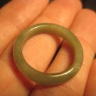Natural Jadeite Jade ring Thailand jewelry stone mineral art size 9.25  A389