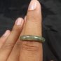 Natural  Grade A  Jadiete  Jade ring stone carving  Size 6.5  A7196