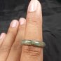 Natural  Grade A  Jadiete  Jade ring stone carving  Size 6.5  A7196