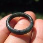 Natural Grade A  Jadeite Jade ring stone carving  Size 6.75 US  A360