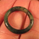 Natural  Jadeite Jade ring stone mineral carving  Size 7 US  A565